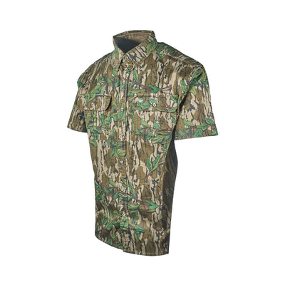 Companions Mossyoak Men's Shirt Dirt Cotton Twill Pocket S/S (S01 - S08)