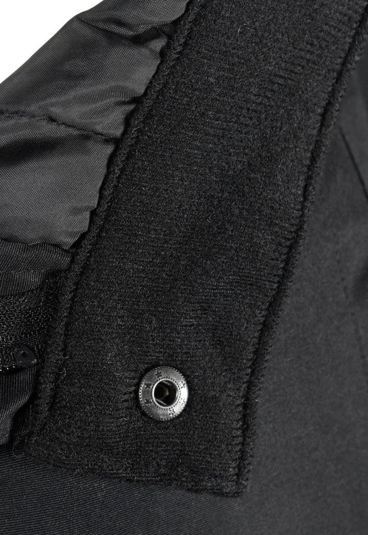 Falls Creek Men's Black Pant Lined Snow Pants (S01)