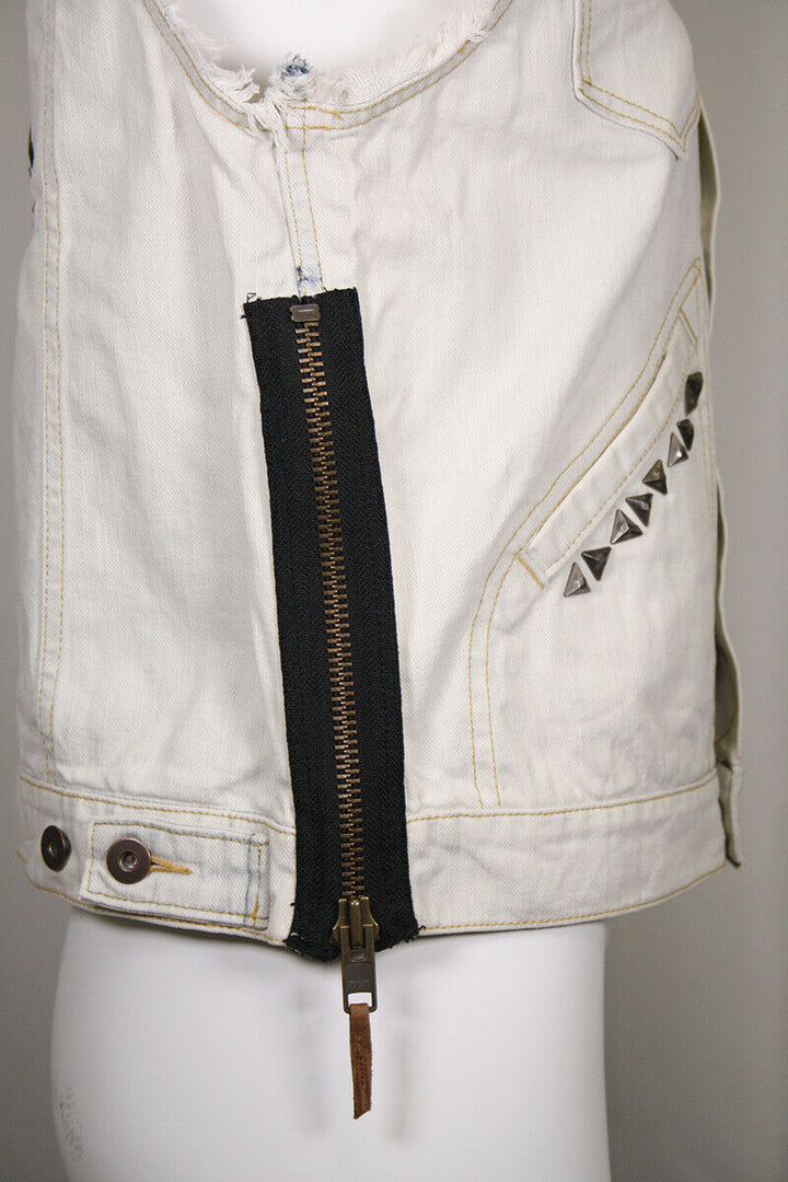 HD Branded Women's Denim Vest Jacket (S11)