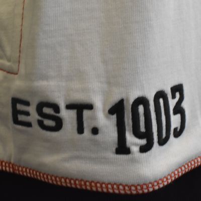 Harley-Davidson Men's Hooded T-Shirt White Wing Long Sleeve Raglan (S71)