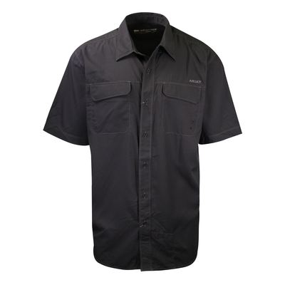 Cavenders Men's Ariat Venttek Outbound S/S Woven Shirt (Retail $56.95)
