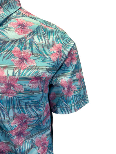 Ariat Men's Misty Jade Shirt Monroe Floral Stretch Modern Fit (S44)
