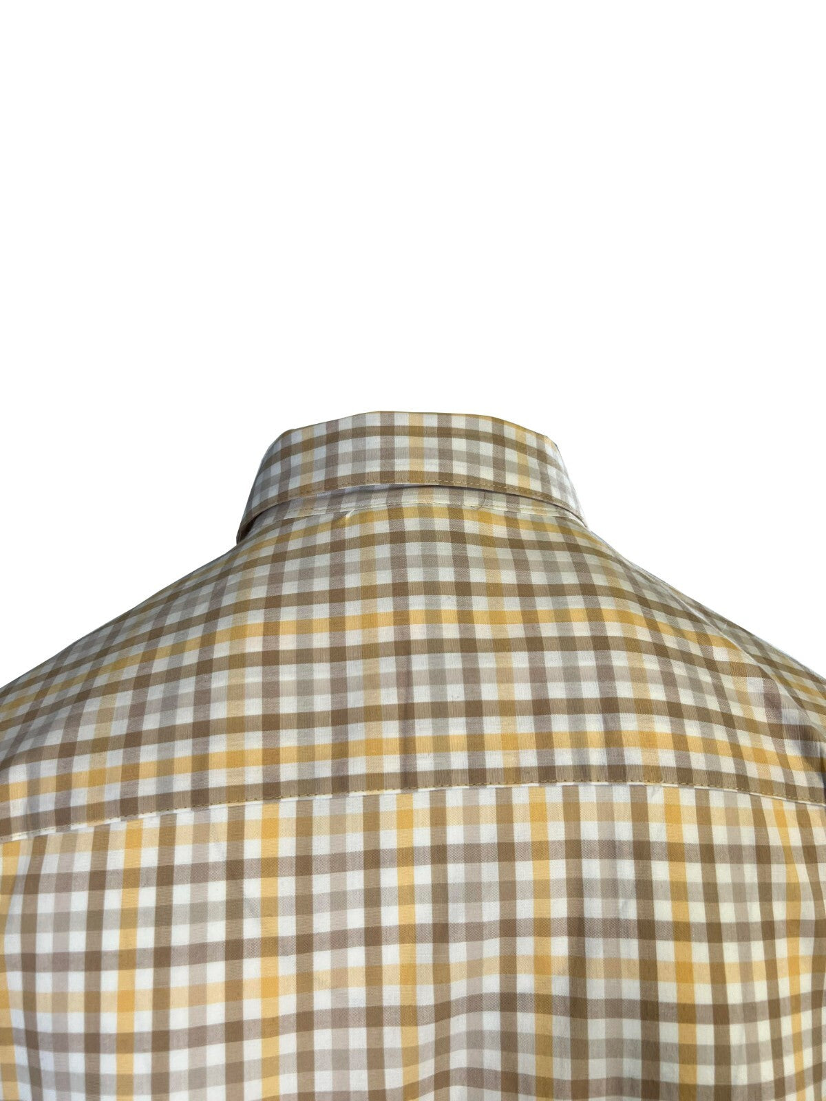 Columbia Men's Raw Yellow Brown Multi Plaid Rapid Rivers II S/S Shirt (715)