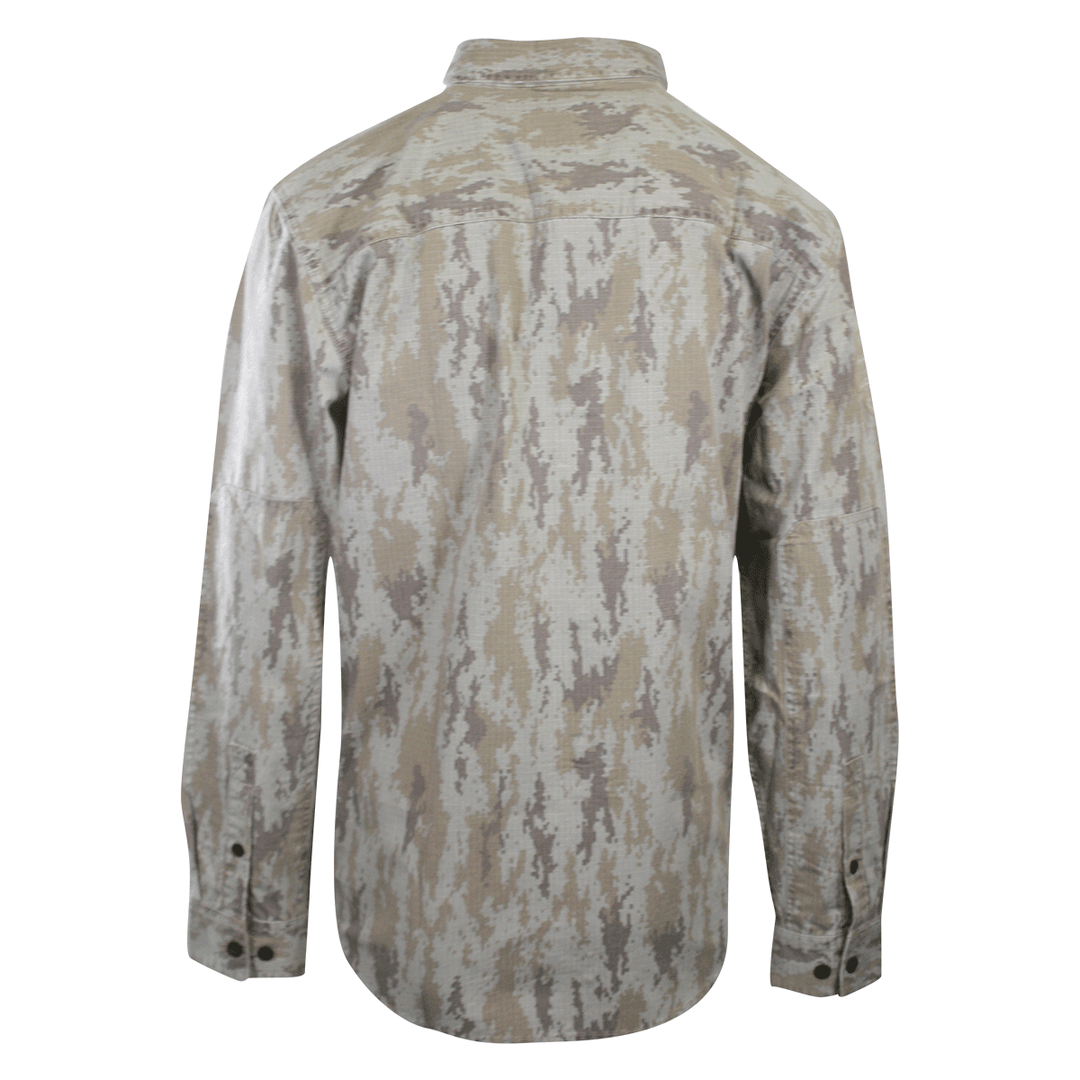 HD Branded Men's Shirt Camouflage Park Shirt L/S Woven (S57)