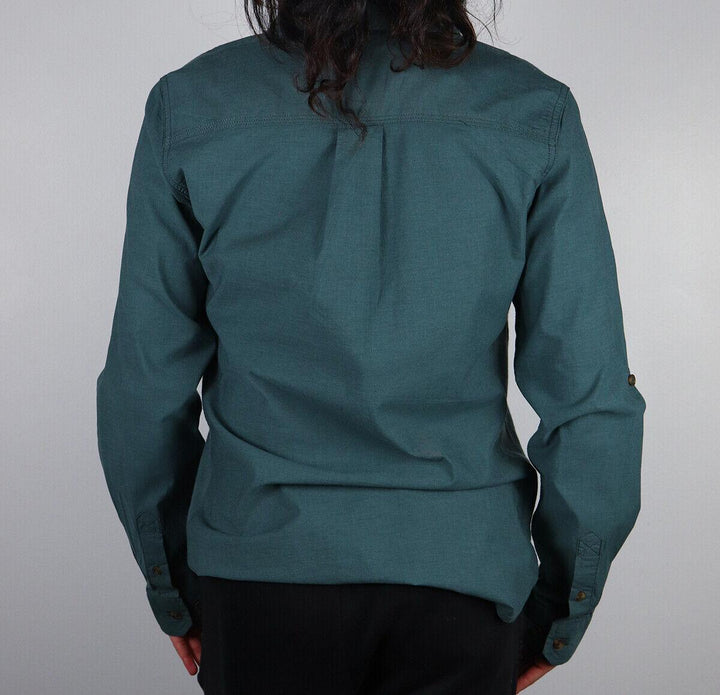 Carhartt Women's Sage Green L/S Woven Shirt (210)