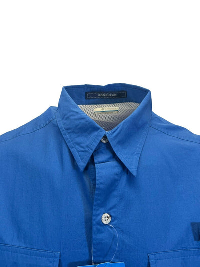 Columbia Men's Woven Shirt PFG Bonehead Short Sleeve Fishing Shirt
