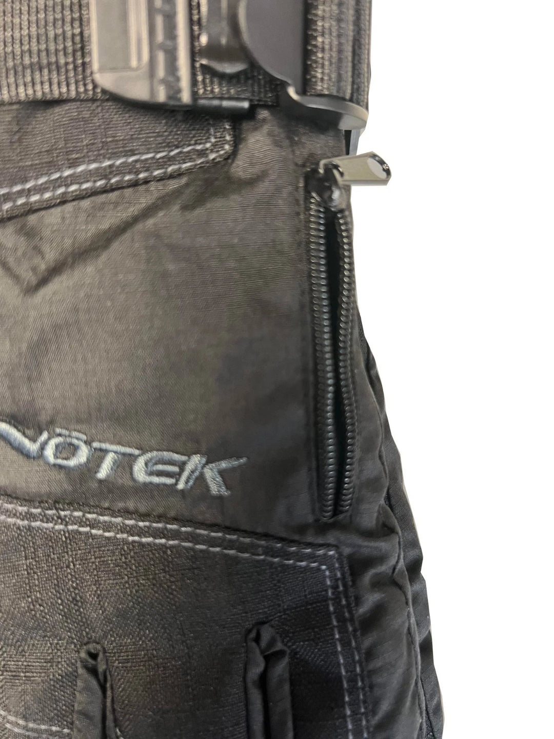 Snotek Women's Black Stitched Zip Performance Winter Ski Gloves ST118 (S02)