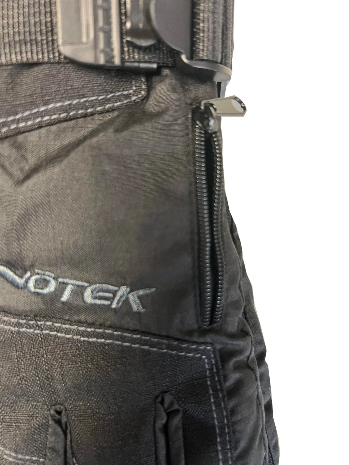 Snotek Women's Black Stitched Zip Performance Winter Ski Gloves ST118 (S02)