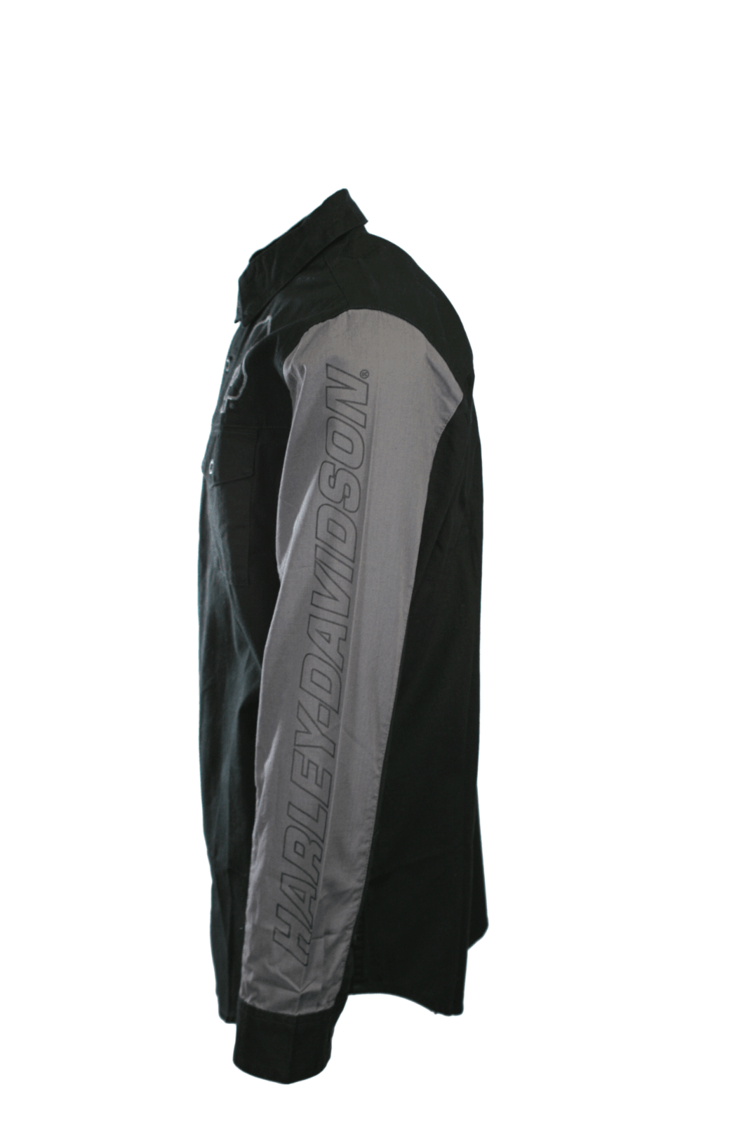 HD Branded Men's Shirt Black Beauty Willie G Skull Viper L/S (S63)