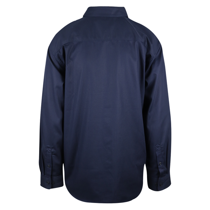 Carhartt Women's Navy Rugged Professional Series L/S Woven Shirt (212)