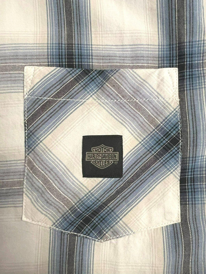 HD Branded Men's Shirt Plaid Forever S/S Woven