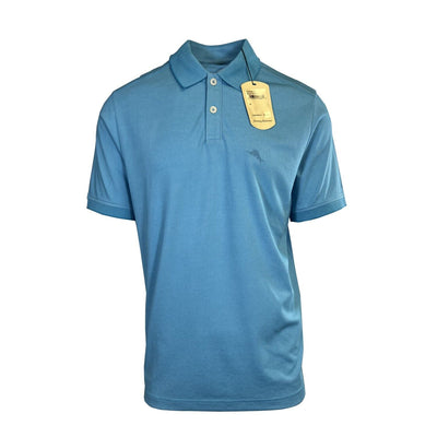 Tommy Bahama Men's Blue Crush Performance Polo 2 Buttons T-Shirt S/S (S16)