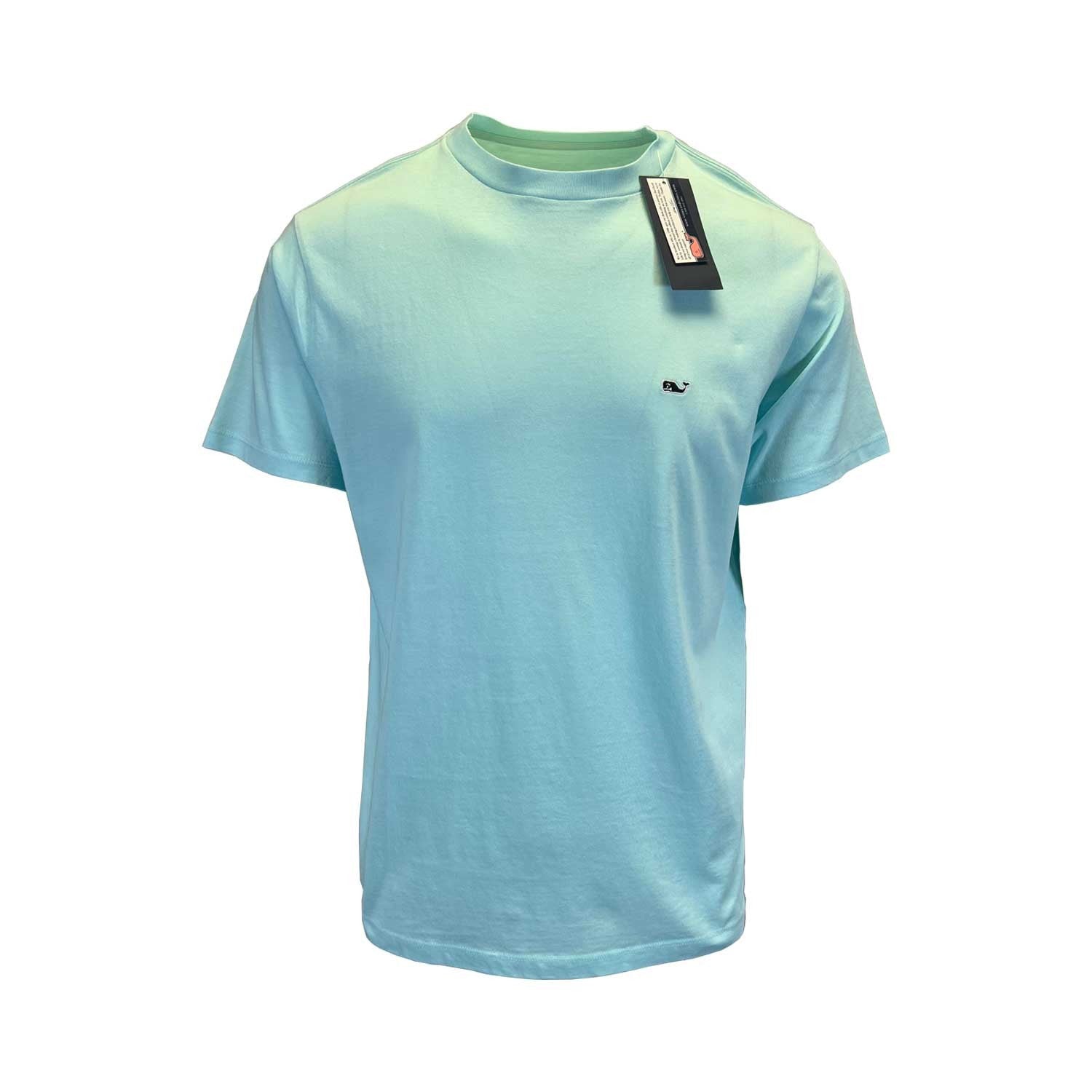 Vineyard Vines Men's T-Shirt Sun Washed Whale Embroidered Short