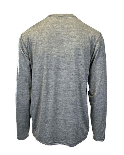 Spyder Swim Men's T-Shirt Heather Grey UPF50+ Rash Guard L/S (S02)