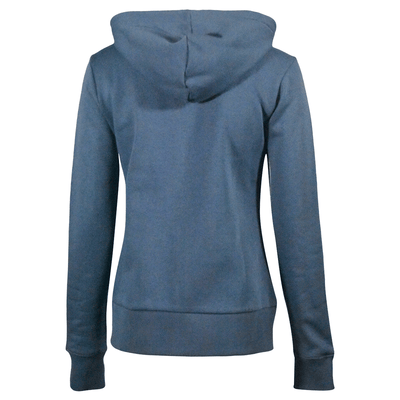 Branded  Women's Hoodie Blue Bar Font Embroidered Full Zip (S05)