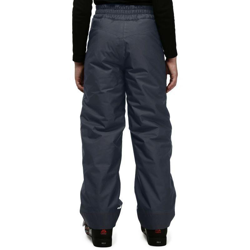 Wed ze by Decathlon Boys Grey First Heat Waterproof Ski Snow Pants Spotted Clothing