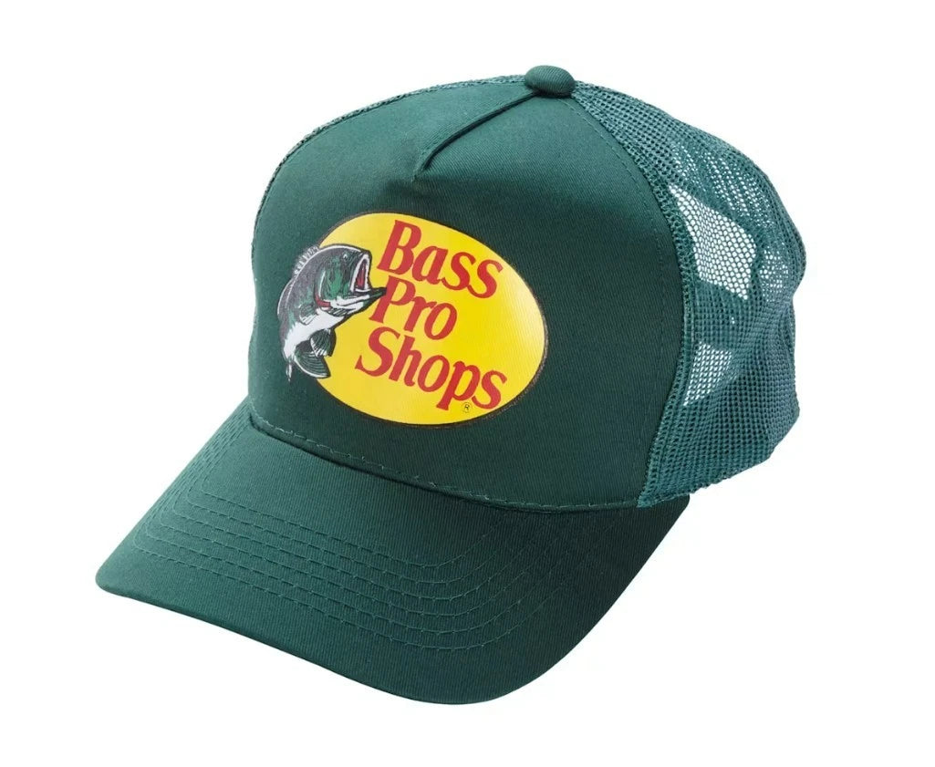 Bass Pro Shops Trucker Cap Mesh Snapback Outdoor Hat - Assorted 6 Mystery Packs