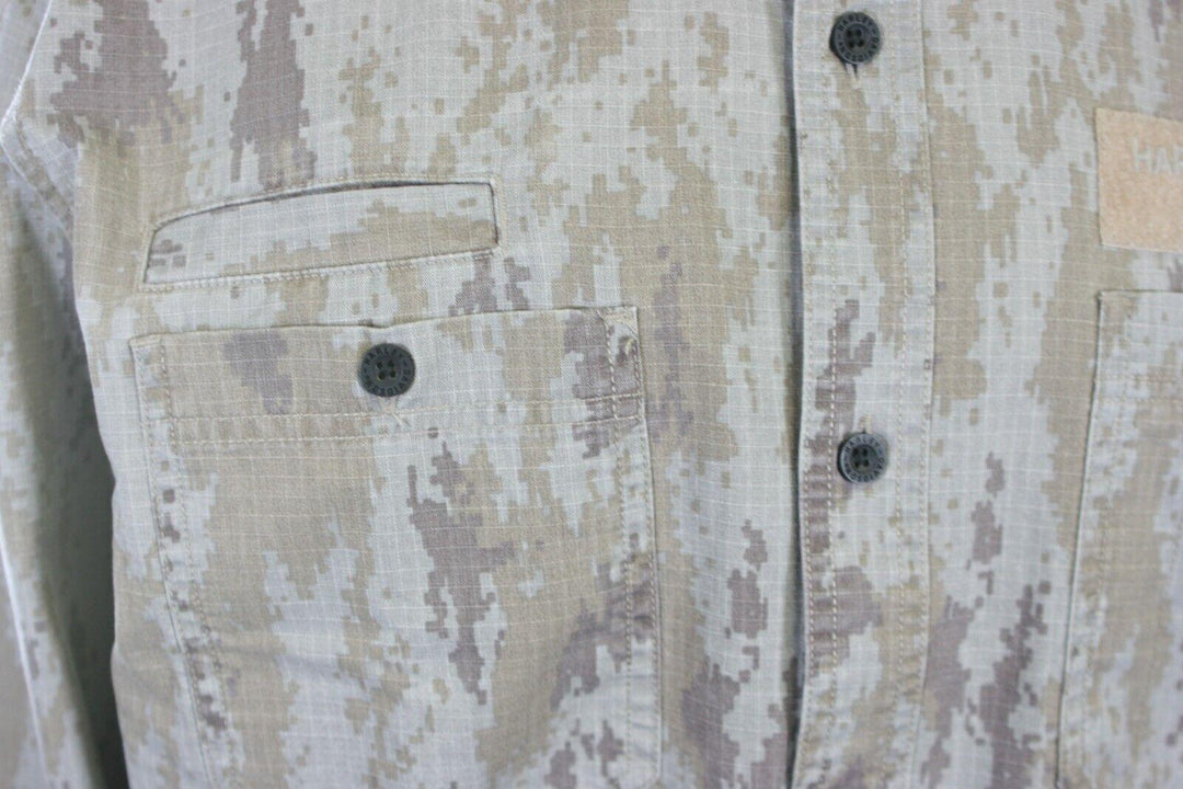 HD Branded Men's Shirt Camouflage Park Shirt L/S Woven (S57)