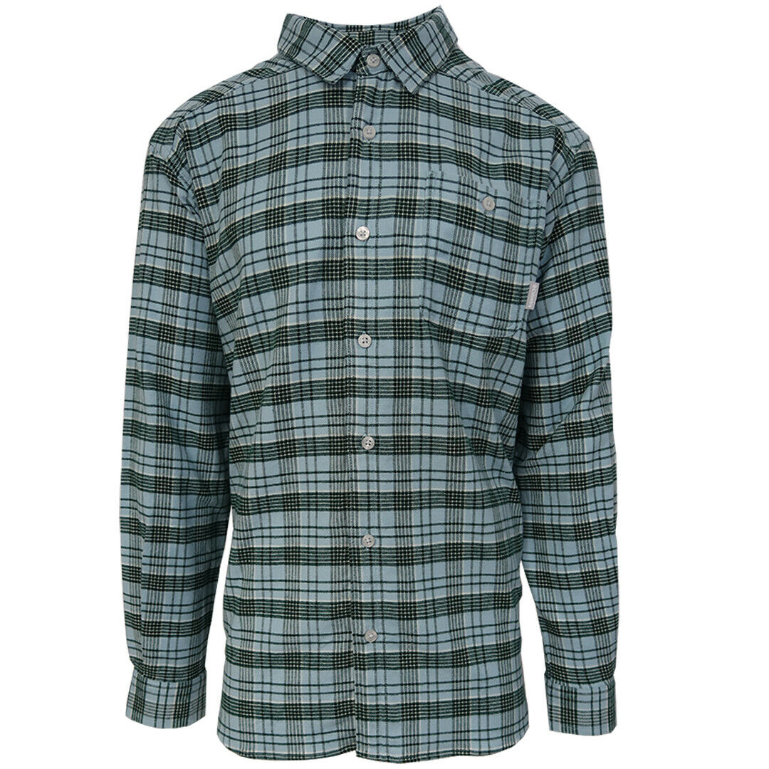 Columbia Men's Glacier Green Cornell Woods L/S Flannel (Retail $60) XL