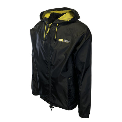 Canadian Peak Men's Black Jacket 1983 Butaneak Wind Rain Breaker (S02)