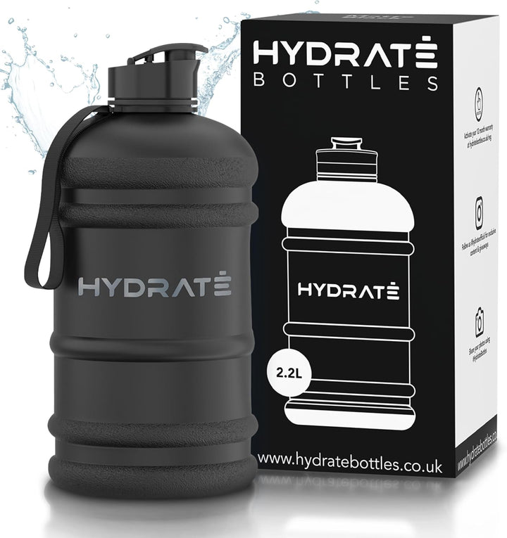 Hydrate BPA Free 2.2L Water Bottle