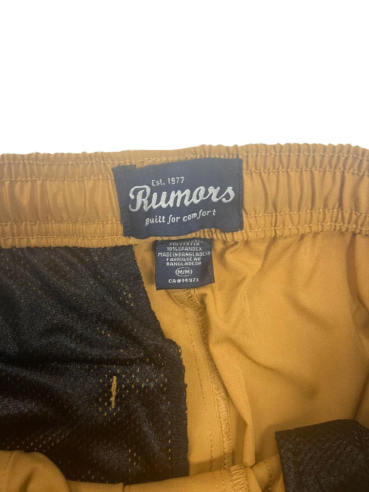 Rumors Men’s Khaki Jogger Pant Lightweight Technical Stretch Fabric (S01)