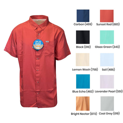 Columbia Men's Shirt Slack Tide PFG Camp Shirt UPF 50 S/S