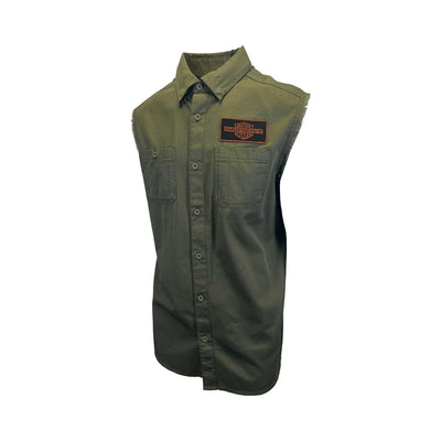 Harley-Davidson Men's Grape Leaf Vest Sturgis Blowout Sleeveless Shirt (S02)