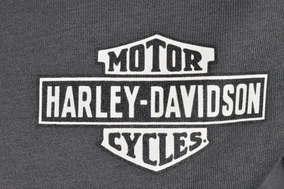 Harley-Davidson Women's T-Shirt Dark Grey Cavalry Short Sleeve (S08)