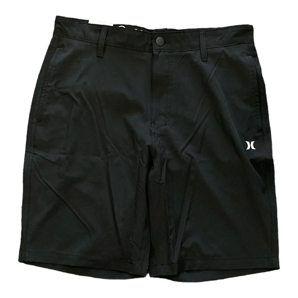 Hurley Men's Olive & Black Short All Day Hybrid 4-Way Stretch Walk Short (S03)