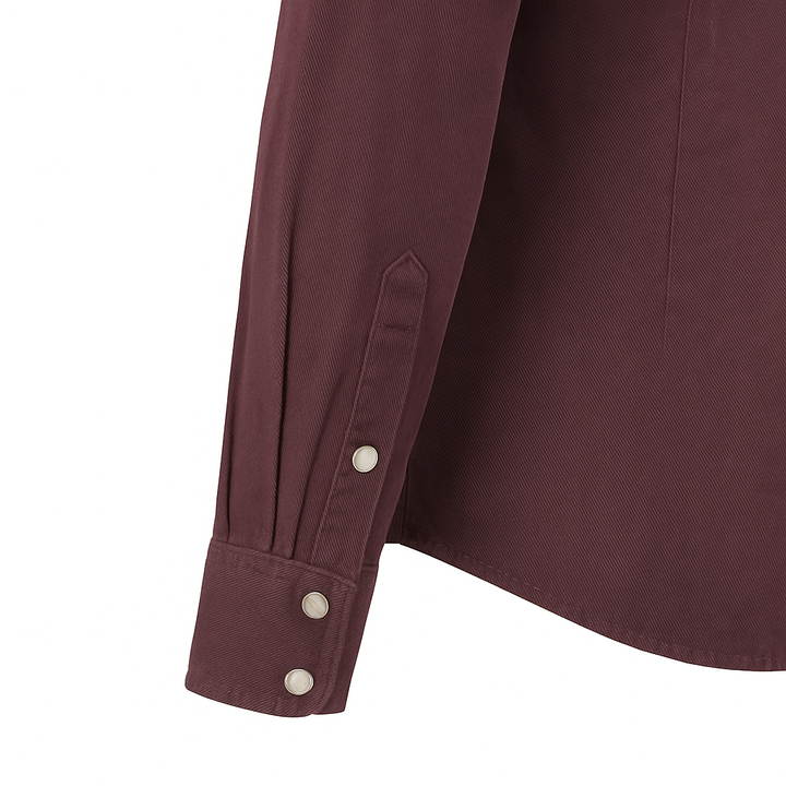 Ariat Women's Chocolate Truffle Shirt Real Jurlington Snap Western (S15)