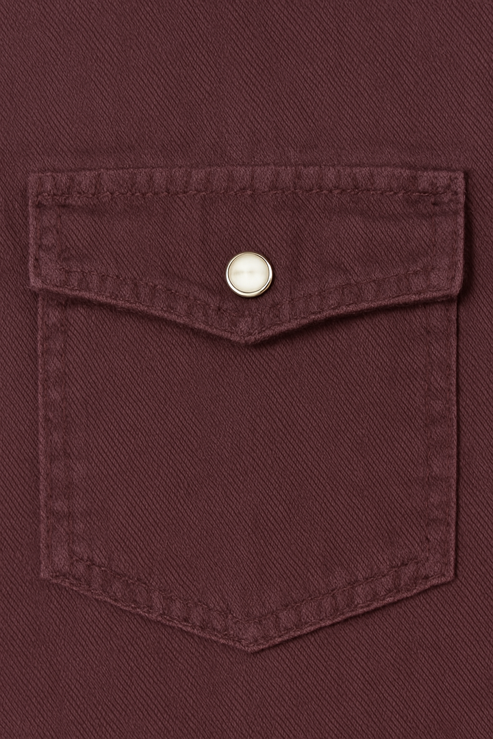 Ariat Women's Chocolate Truffle Shirt Real Jurlington Snap Western (S15)