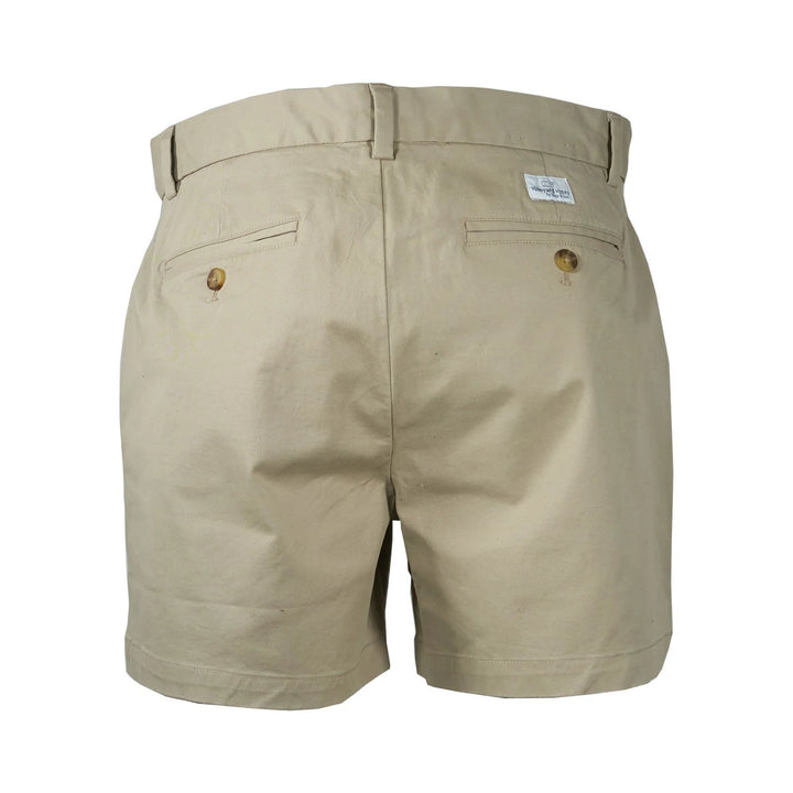 Vineyard Vines Men's Khaki Short 5inch Stretch Breaker Solid Shorts (S08 )