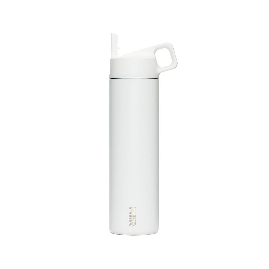 MiiR Insulated Straw Water Bottle – 20 oz, White – product view 1