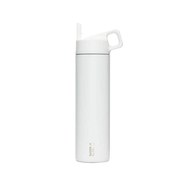 MiiR Insulated Straw Water Bottle – 20 oz, White – product view 1
