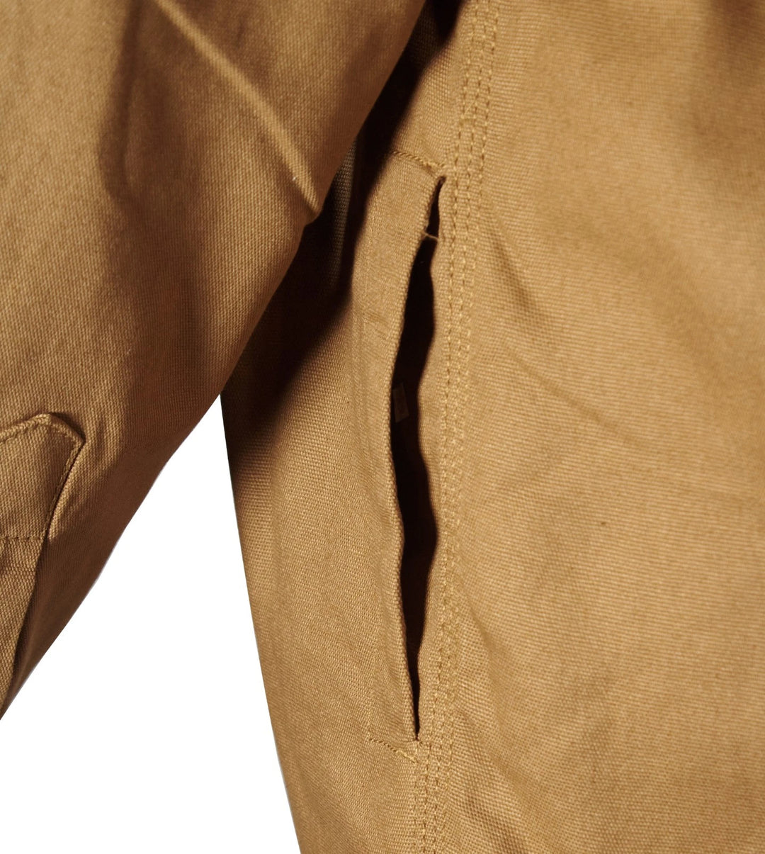 Eddie Bauer Men's Jacket Brown Ballistic Duck Work Wear Shacket (S03)