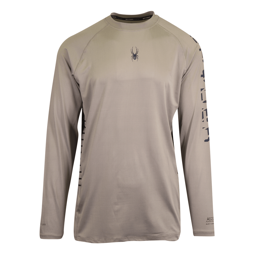 Spyder Men's T-Shirt UPF30+ Rash Guard Long Sleeve