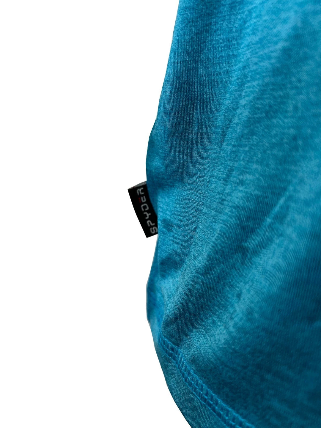 Spyder Swim Men's Blue Lagoon Solid T-Shirt Rashguard Quick Dry UPF Lightweight Hybrid S/S