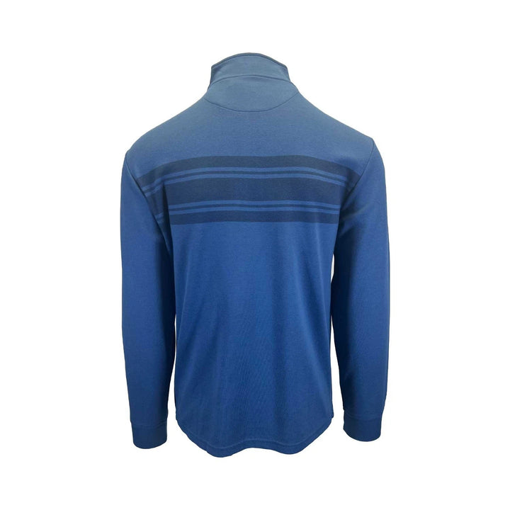 Vineyard Vines Men's Saltwater Surf Stp Moonshine Stripe Quarter-Zip Pullover