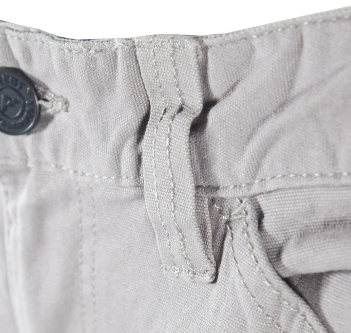 Ridgecut Men's Gray Pant Straight Fit Mid-Rise Canvas Work Pants (01)