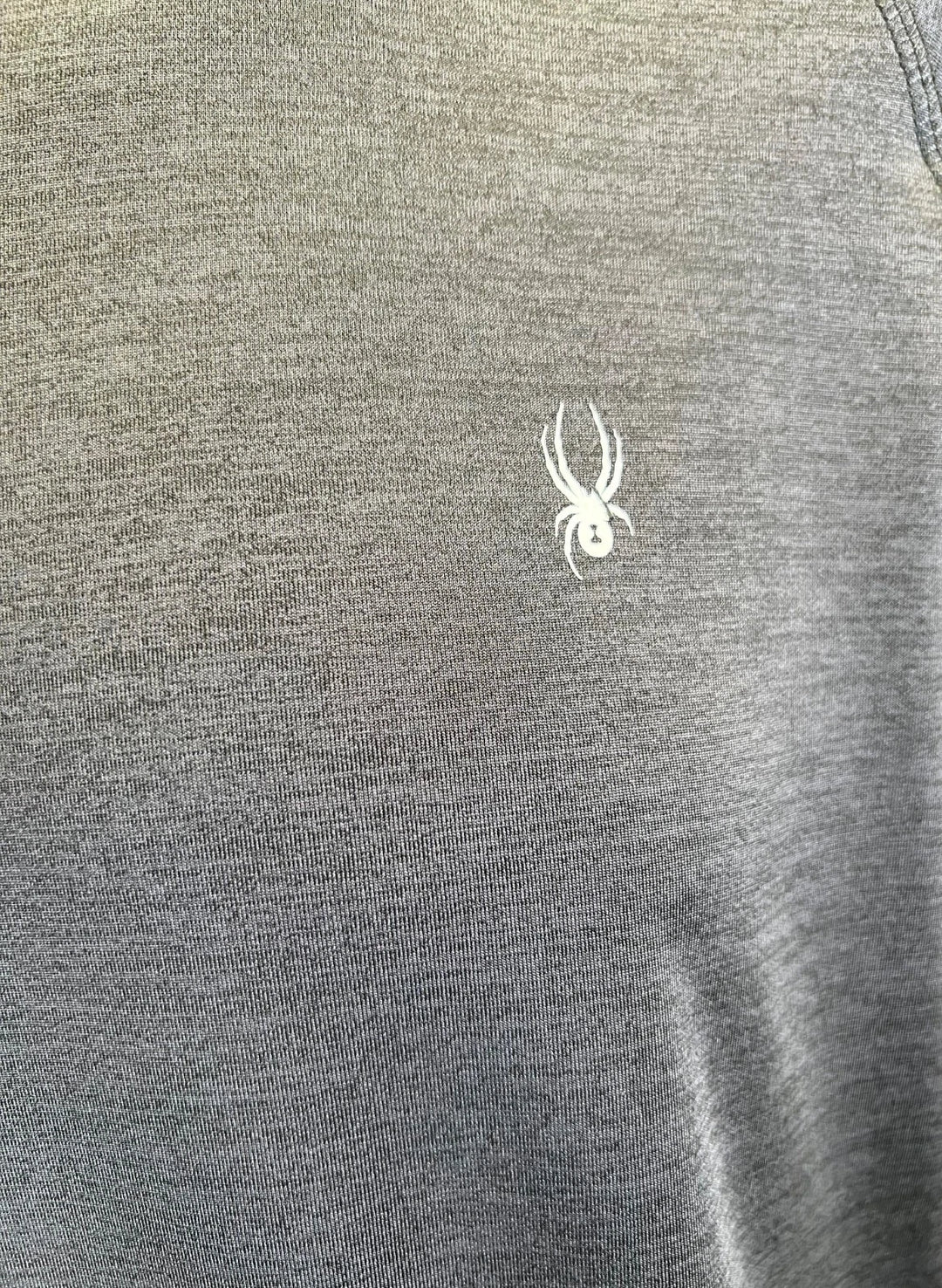 Spyder Swim Men's Black Solid T-Shirt Rashguard Quick Dry UPF Lightweight Hybrid S/S