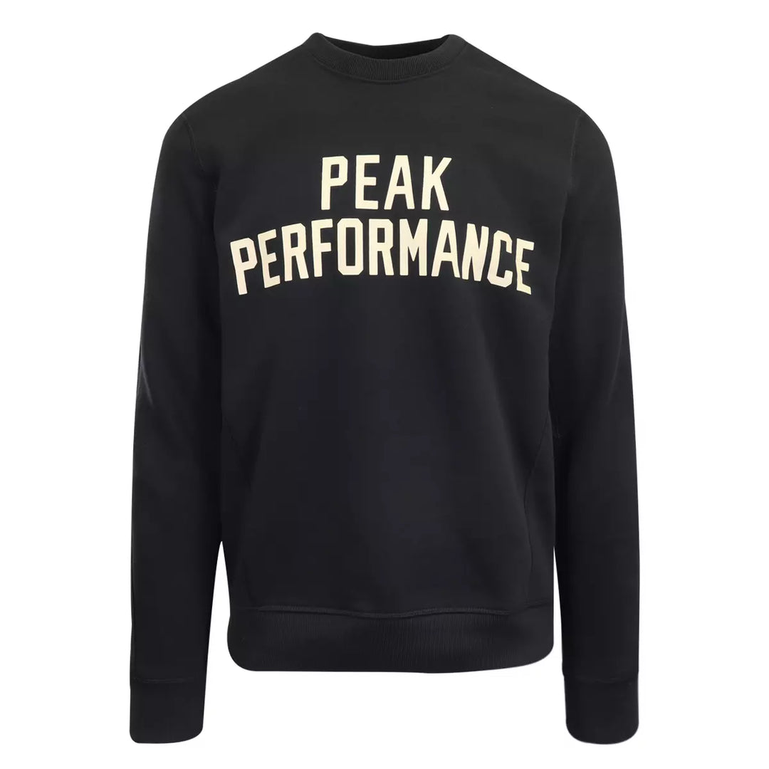 Peak Performance Men's Sweatshirt Navy Block Letters Long Sleeve (S02)