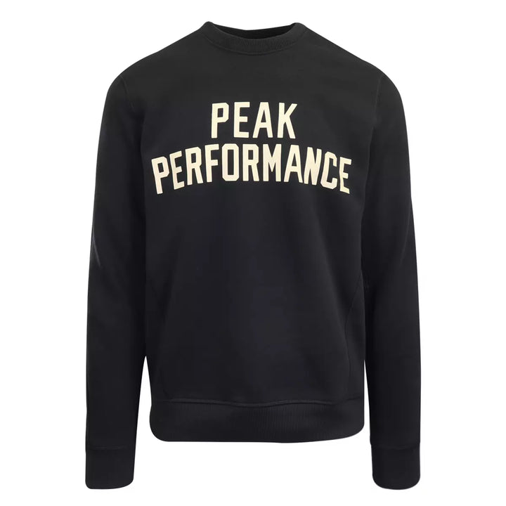 Peak Performance Men's Sweatshirt Navy Block Letters Long Sleeve (S02)