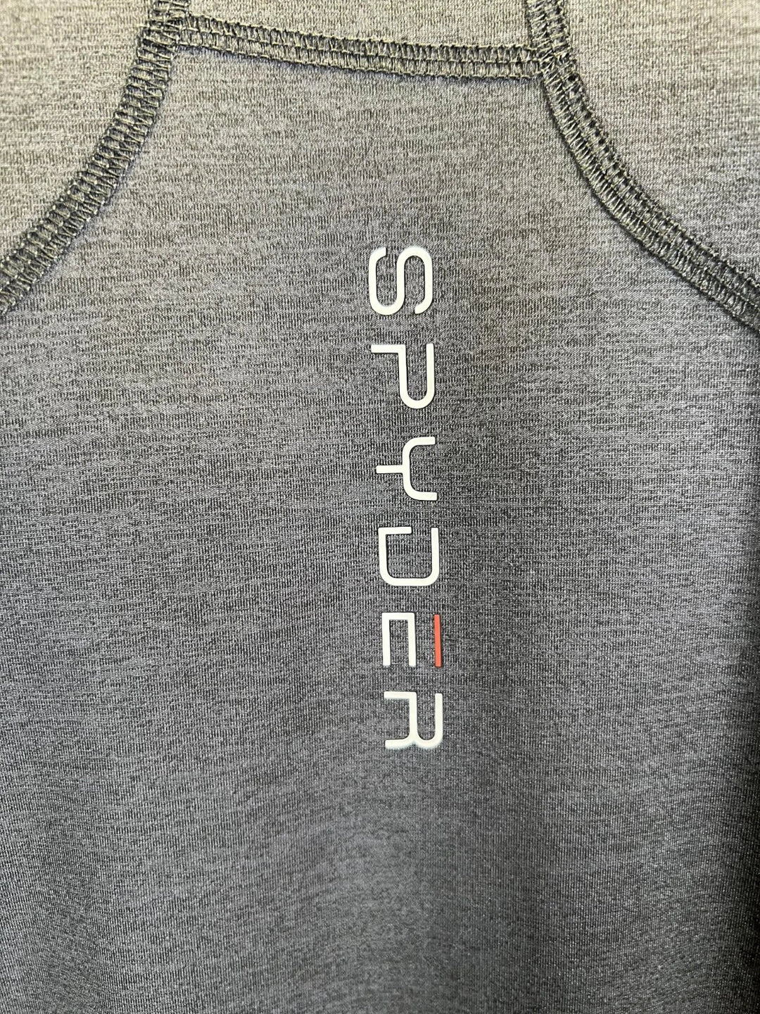 Spyder Swim Men's Black Solid T-Shirt Rashguard Quick Dry UPF Lightweight Hybrid S/S