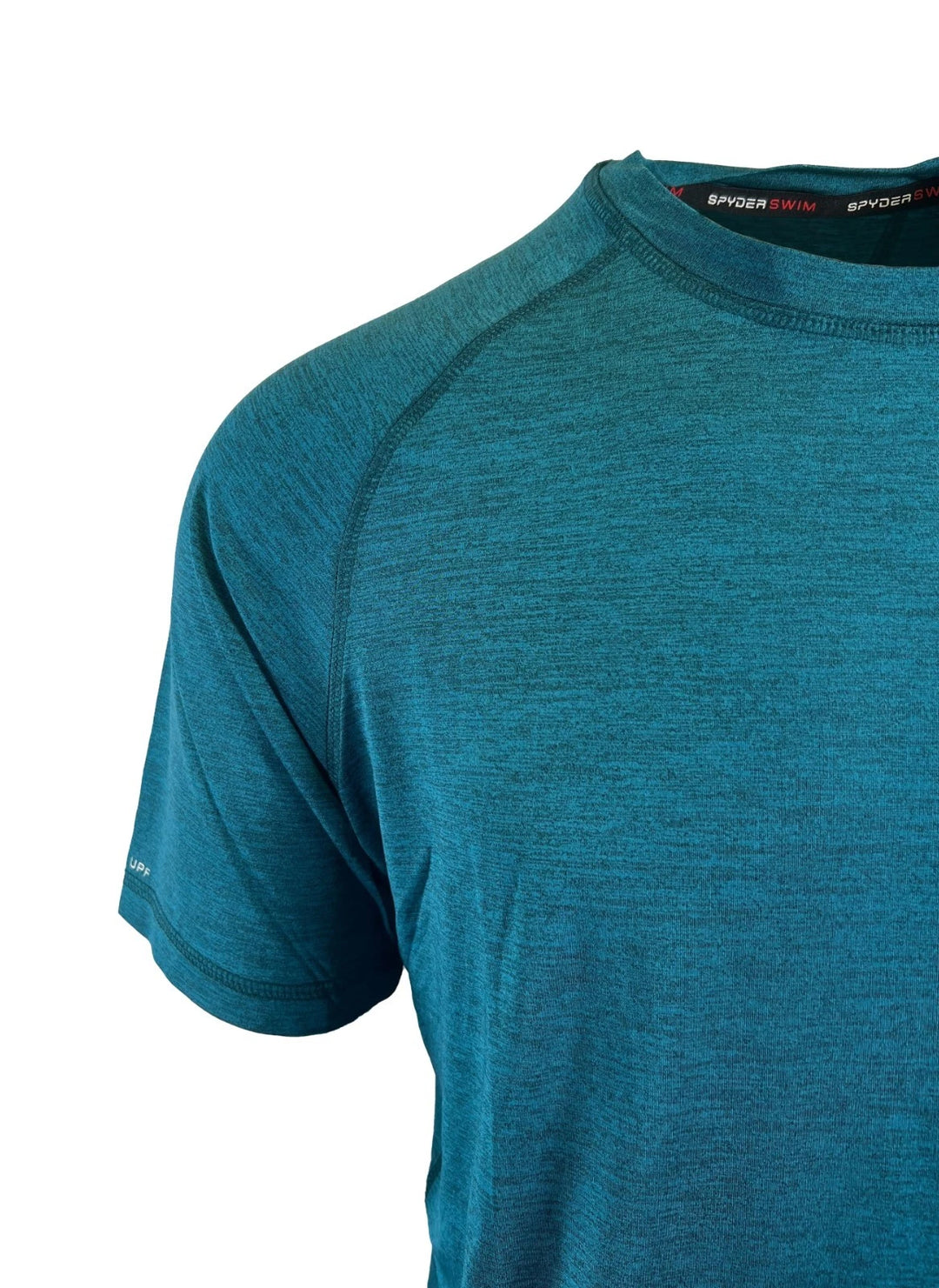 Spyder Swim Men's Ocean Solid T-Shirt Rashguard Quick Dry UPF Lightweight Hybrid S/S