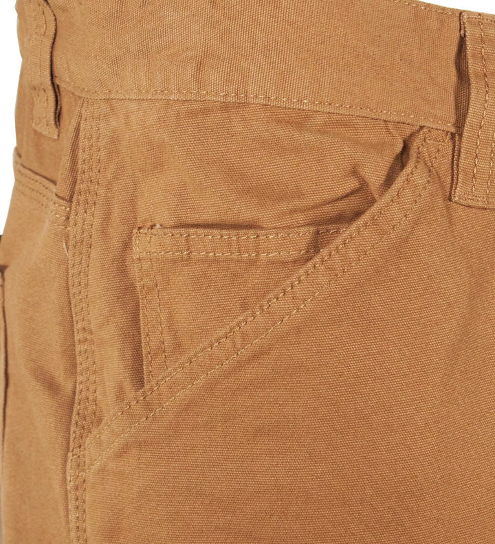 Ridgecut Men's Rubber Pant Straight Fit Mid-Rise Canvas Work Pants (02)