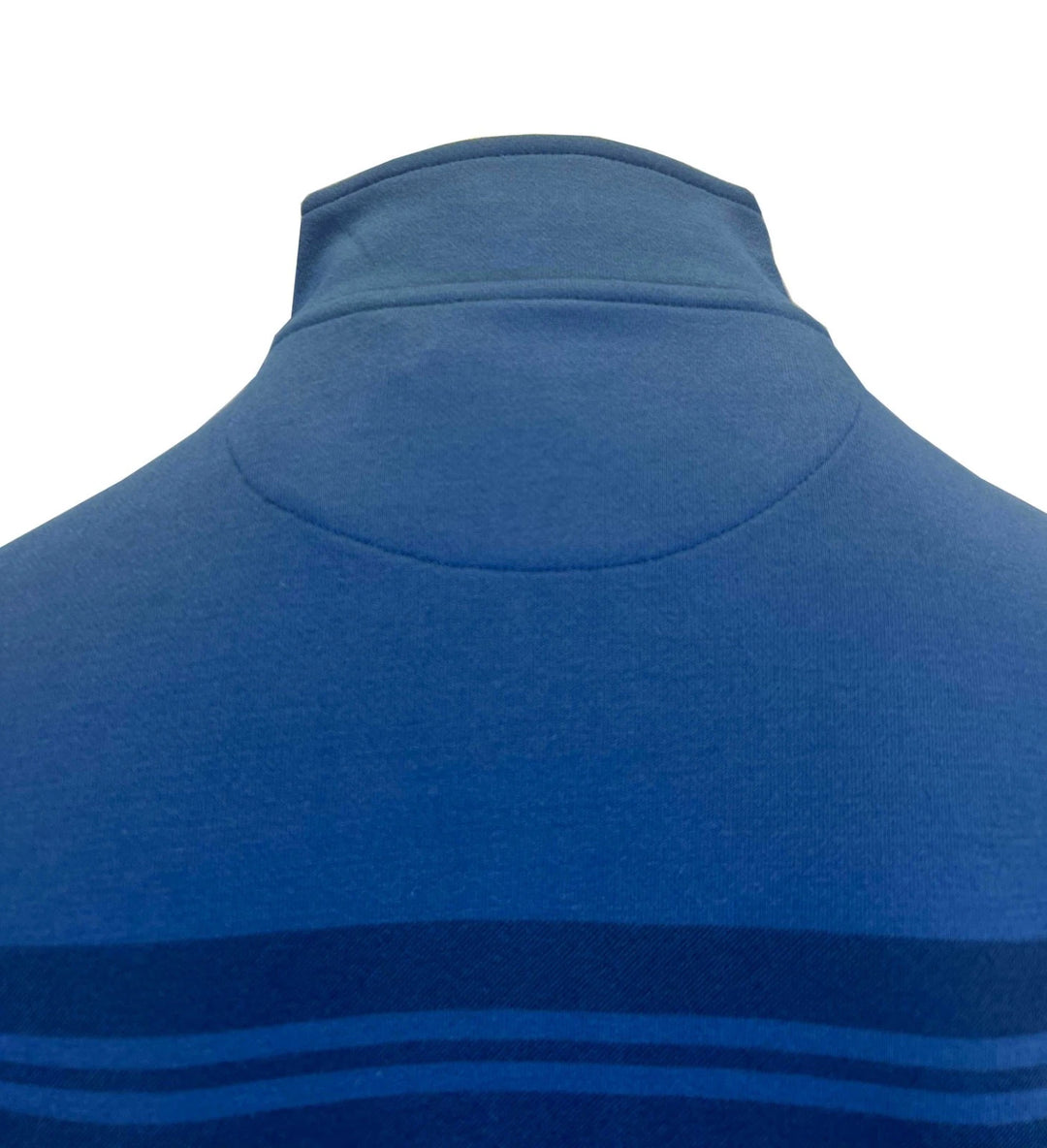 Vineyard Vines Men's Saltwater Surf Stp Moonshine Stripe Quarter-Zip Pullover