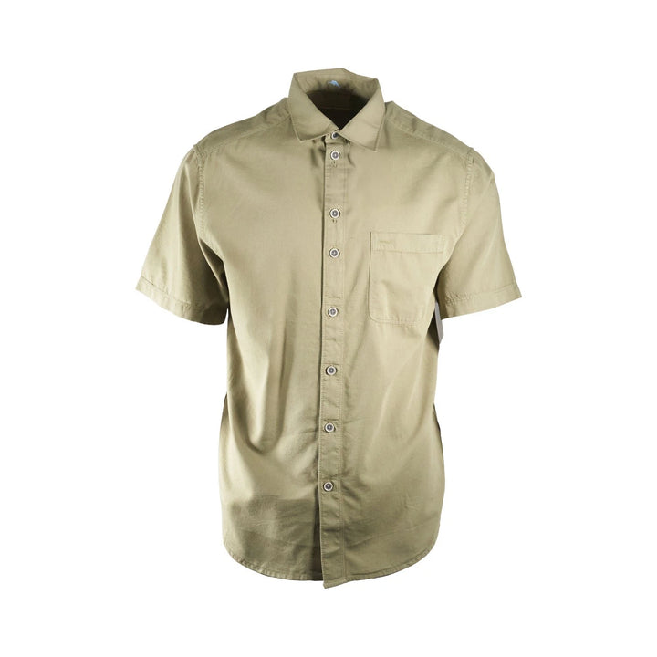 Tommy Bahama Men's Tea Leaf Shirt Salty Seas Marlin Logo Specially Treated Pocket S/S