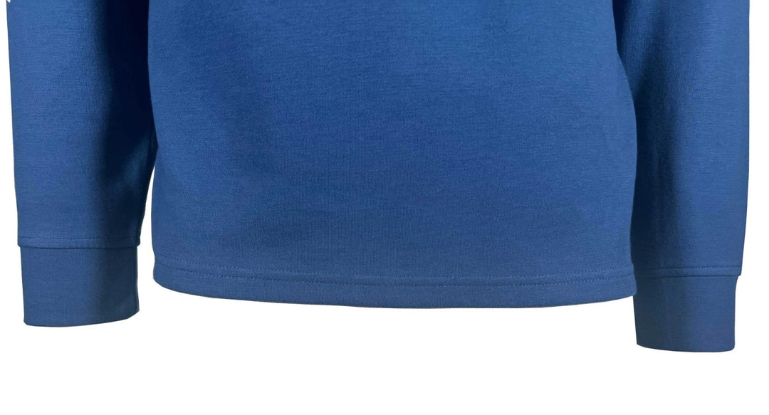 Vineyard Vines Men's Saltwater Surf Stp Moonshine Stripe Quarter-Zip Pullover