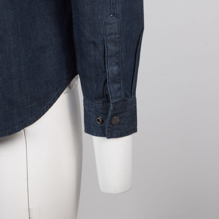 HD Branded Men's Blue Artist Drive H-D ADV Denim L/S Woven Shirt (S49A)